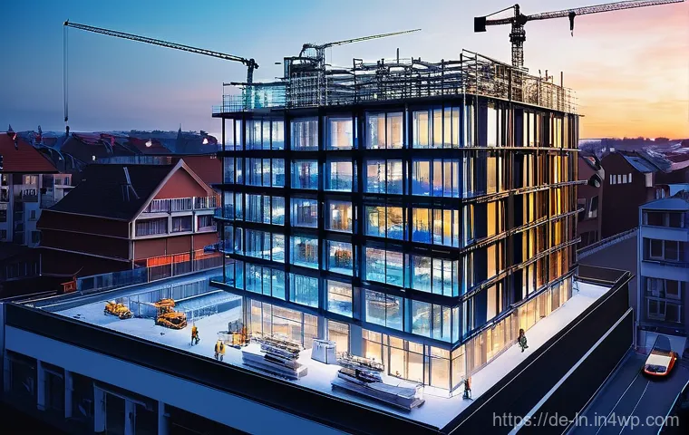 다세대 주거의 건축가 인터뷰 사례 - **Prompt:** A bright and modern interior shot of an apartment within a multi-generational German mul...