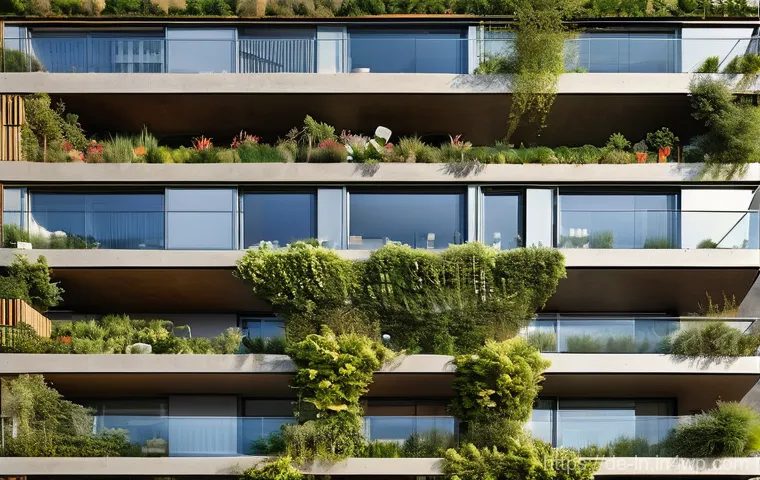다세대 주거의 지속 가능성 평가 - **Prompt: "An interior scene within a smart, sustainable apartment in a multi-family building in Ger...