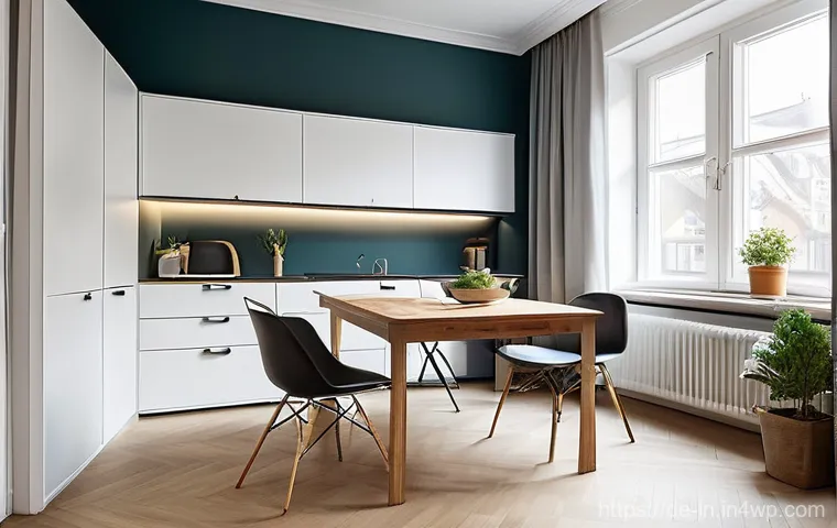 다세대 주거의 공간 분할 전략 - **Prompt:** A bright, spacious, and modern living area within a newly designed multi-family resident...